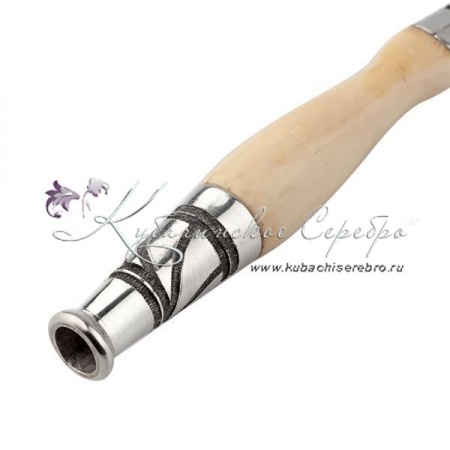 Мундштук серебряный
