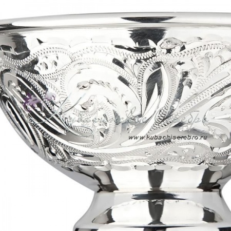 Пиала из серебра 999 пробы на 80 мл 