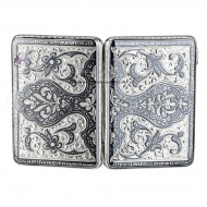 Портсигар серебряный (Новинка) 3188