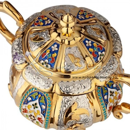 Сахарница с эмалью на 560 мл