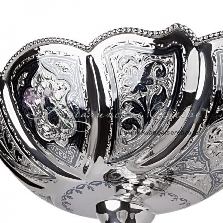 Конфетница овальная в исполнении  Конфетница овальная в исполнении Люкс +