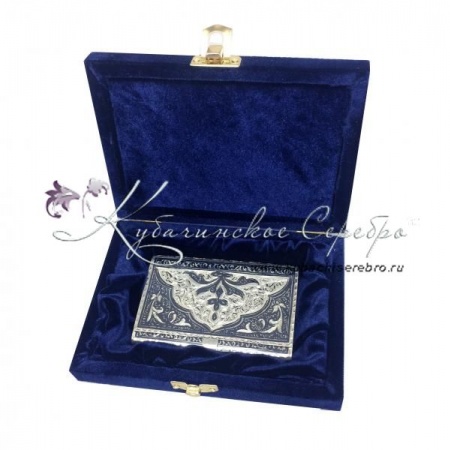 Визитница серебряная, арт №3033 Визитница серебряная