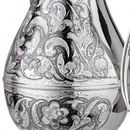 Кувшин с чернением на 1400 мл , арт №6495