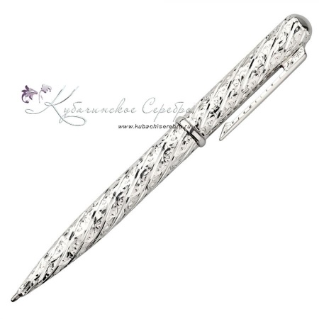 Ручка серебряная без черни (Новинка)