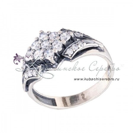 Кольцо серебряное, коллекция VАмпир (Новинка) 