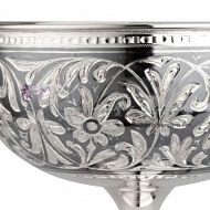 Конфетница с алмазной огранкой, арт №8536/1