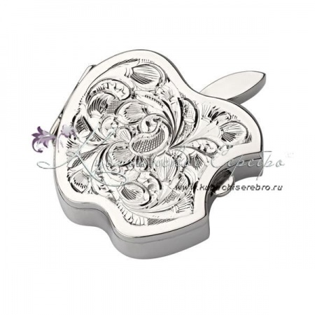 Таблетница с гравировкой Apple