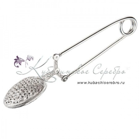 Сито для чая с орнаментом, ручная работа!