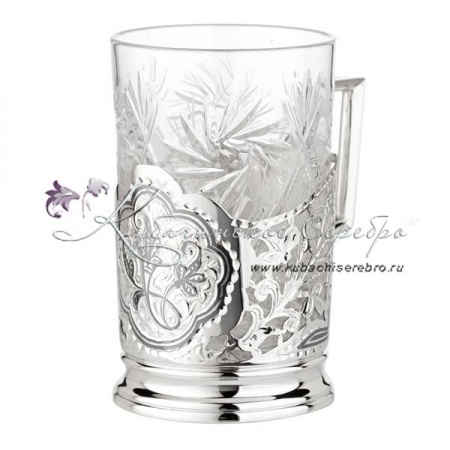 Подстаканник с алмазной огранкой 