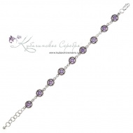 Браслет серебряный (Новинка) 3350 