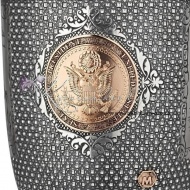 Стакан с крышкой 999 пробы на 650 мл , арт №6235