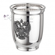 Стакан серия "Россия" 999 пробы на 290 мл  6775