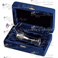 Рюмка из серебра на 30 мл, исполнение