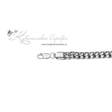 Браслет серебряный Кобра , ширина 8 мм 