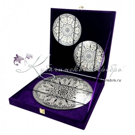 Набор подносов, музейное исполнение!, арт №2519 Набор подносов, музейное исполнение!