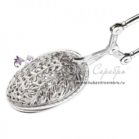 Сито для чая с орнаментом, ручная работа!