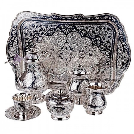 Чайный сервиз в исполнении  Люкс на 6 персон