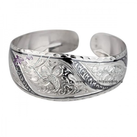 Браслет серебряный