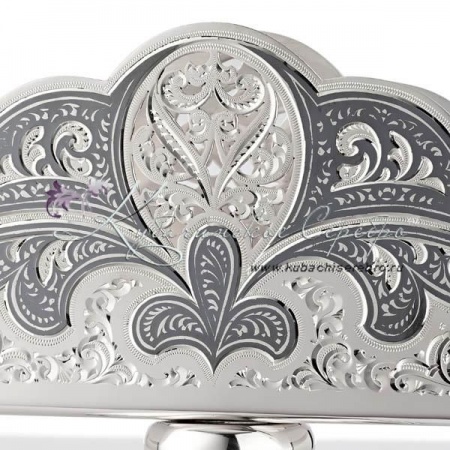 Салфетница с чернением , арт №4049/5 Салфетница с чернением