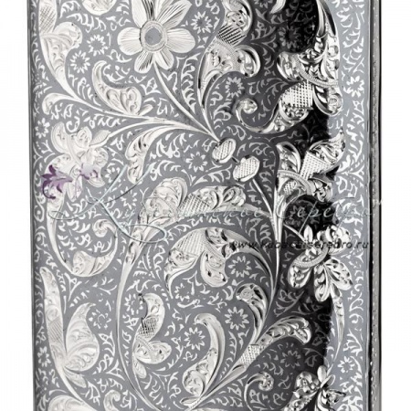 Фляга с двухсторонней гравировкой на 260 мл 