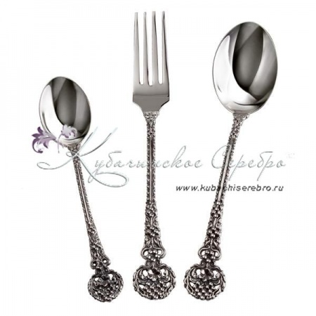Набор десертных приборов 3 предмета серия Винтаж