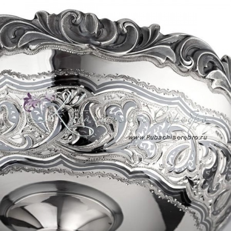 Конфетница с оксидированием