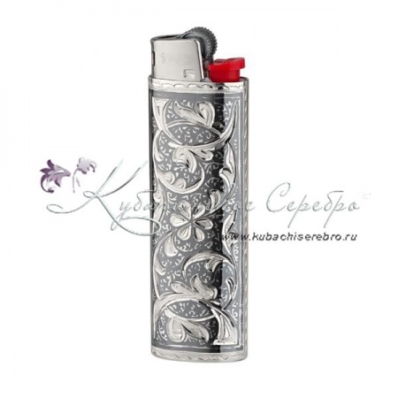 Зажигалка с чернением , арт №2302/10 Зажигалка с чернением