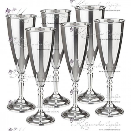 Набор бокалов под шампанское серия Венеция на 150 мл 
