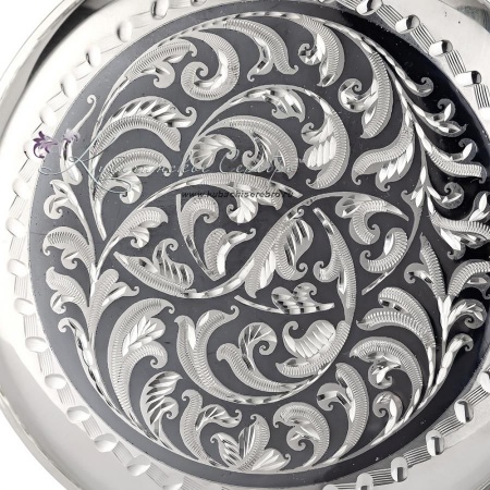 Фляга с чернью на 140 мл (Новинка)