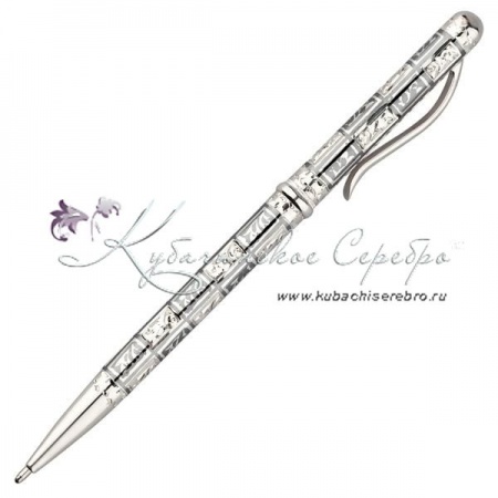 Ручка с чернью , арт №2303/38  Ручка с чернью