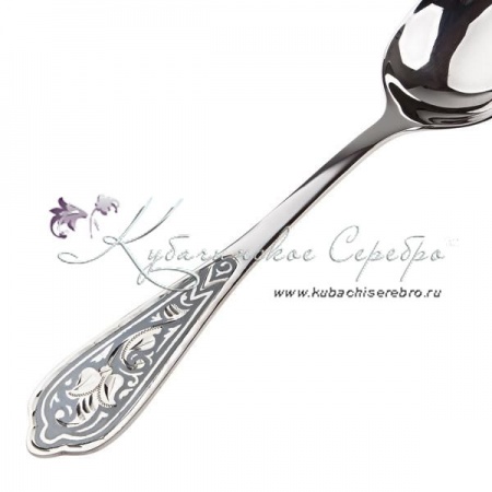 Серебряная чайная ложка Фантазия