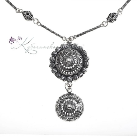 Колье серебряное Греция