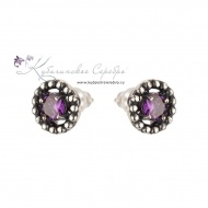 Пуссеты серебряные (Новинка) 2221 