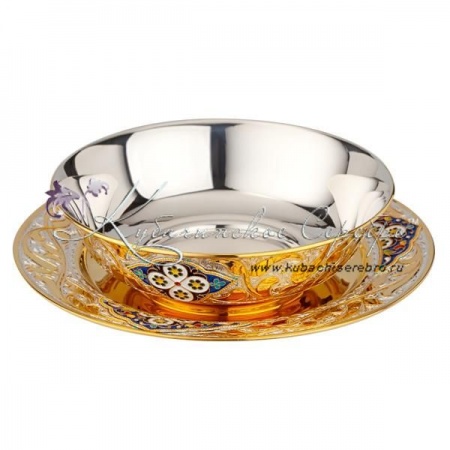 Сервиз обеденный на 6 персон с горячей эмалью, серия Версаль