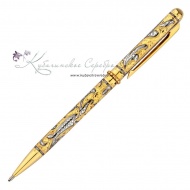 Ручка позолоченная с чернью 2303/78