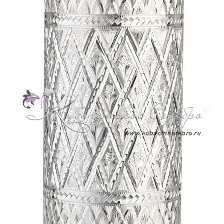 Бутылка серебряная 925 пробы на 600 мл 