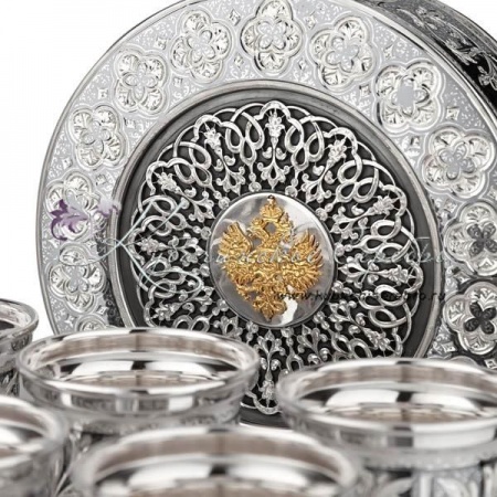 Набор на 6 персон серия Россия, авторская работа! 