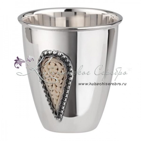 Стопка гладкая со вставкой на 60 мл , арт №1097  Стопка гладкая со вставкой на 60 мл