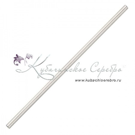 Трубочка серебряная для коктейля, арт №6714 Трубочка серебряная для коктейля