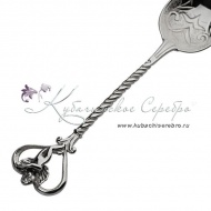 Серебряная детская ложечка, арт №1659