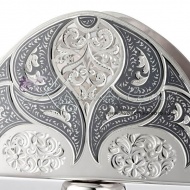 Салфетница с чернением , арт №4049/4