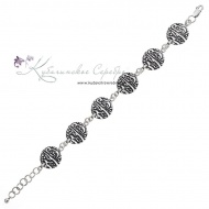 Браслет с арабскими буквами  3361 