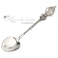 Серебряная чайная ложка "Телец" 1787