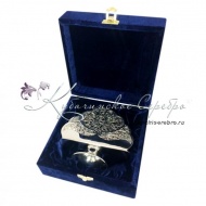 Салфетница из серебра серия