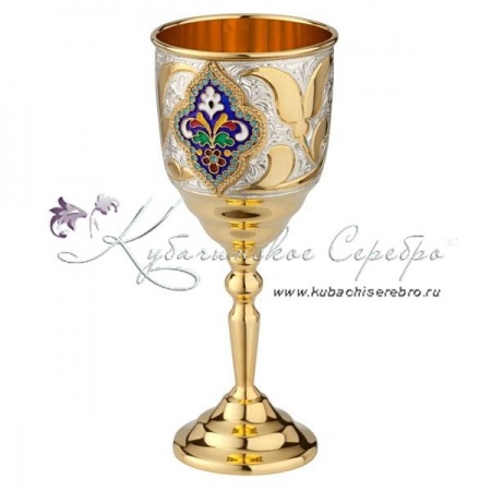 Фужер с горячей эмалью на 90 мл