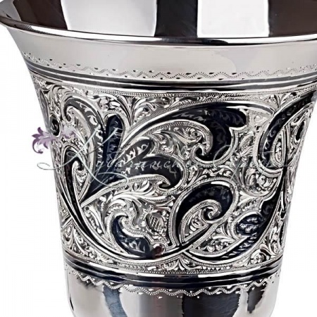 Фужер из серебра серия  Фужер из серебра серия Кубачи на 240 мл