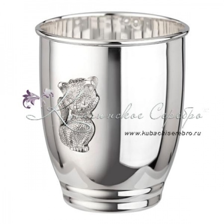 Стакан детский  Стакан детский Котенок 999 пробы на 150 мл
