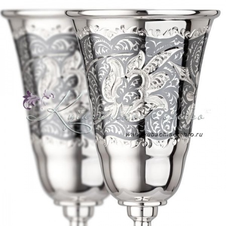 Набор рюмок с чернью на 60 мл 