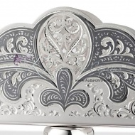 Салфетница с чернением , арт №4049/5