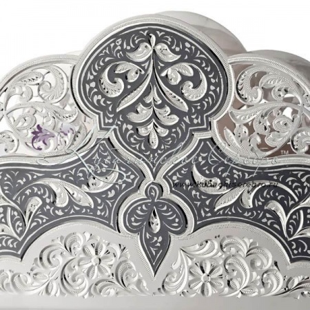 Салфетница с чернением , арт №4049/1 Салфетница с чернением